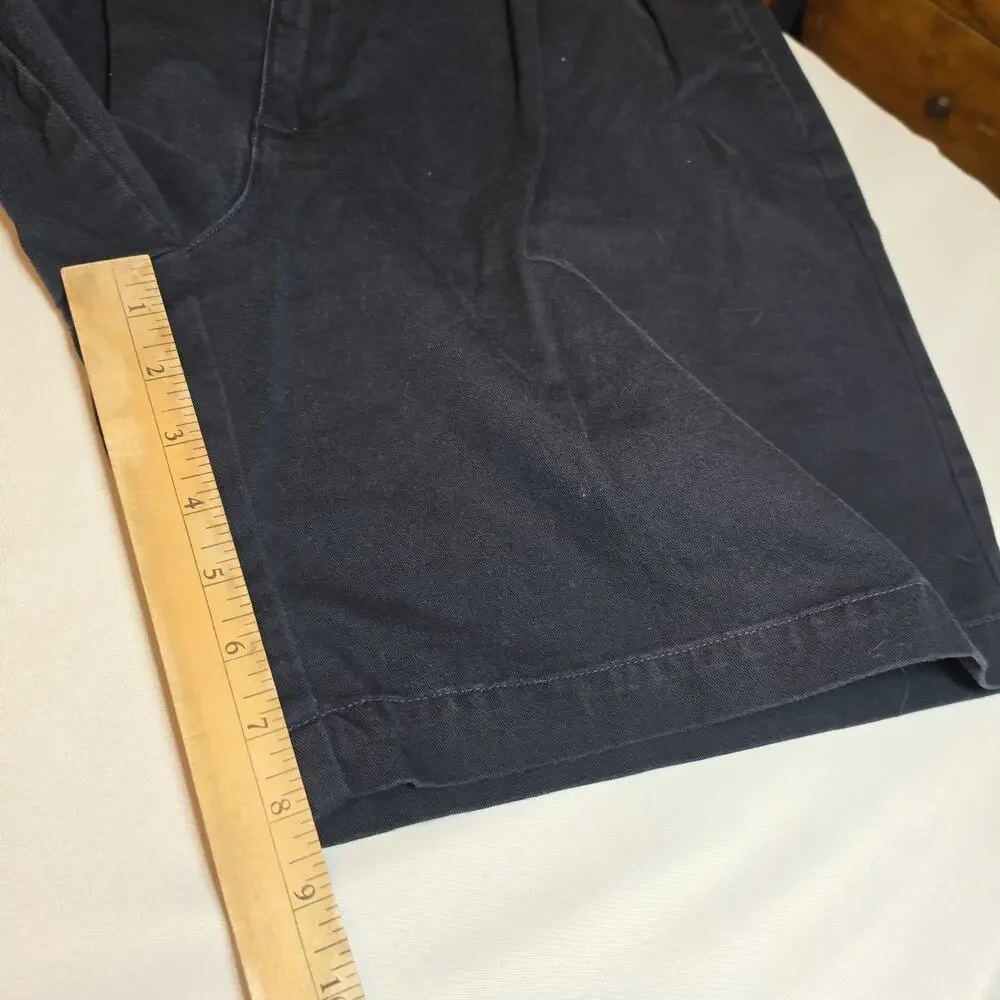 VTG Polo Ralph Lauren Shorts Men 36 Navy Blue 8